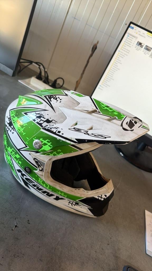 Kenny cross helm Maat S, Motoren, Overige merken, XS, Offroadhelm, Ophalen of Verzenden