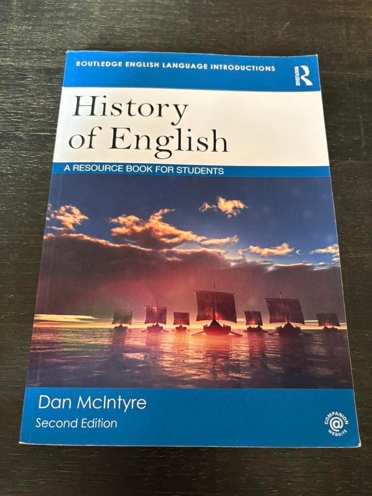 History of English, Boeken, Ophalen of Verzenden, Alpha, Zo goed als nieuw, HBO