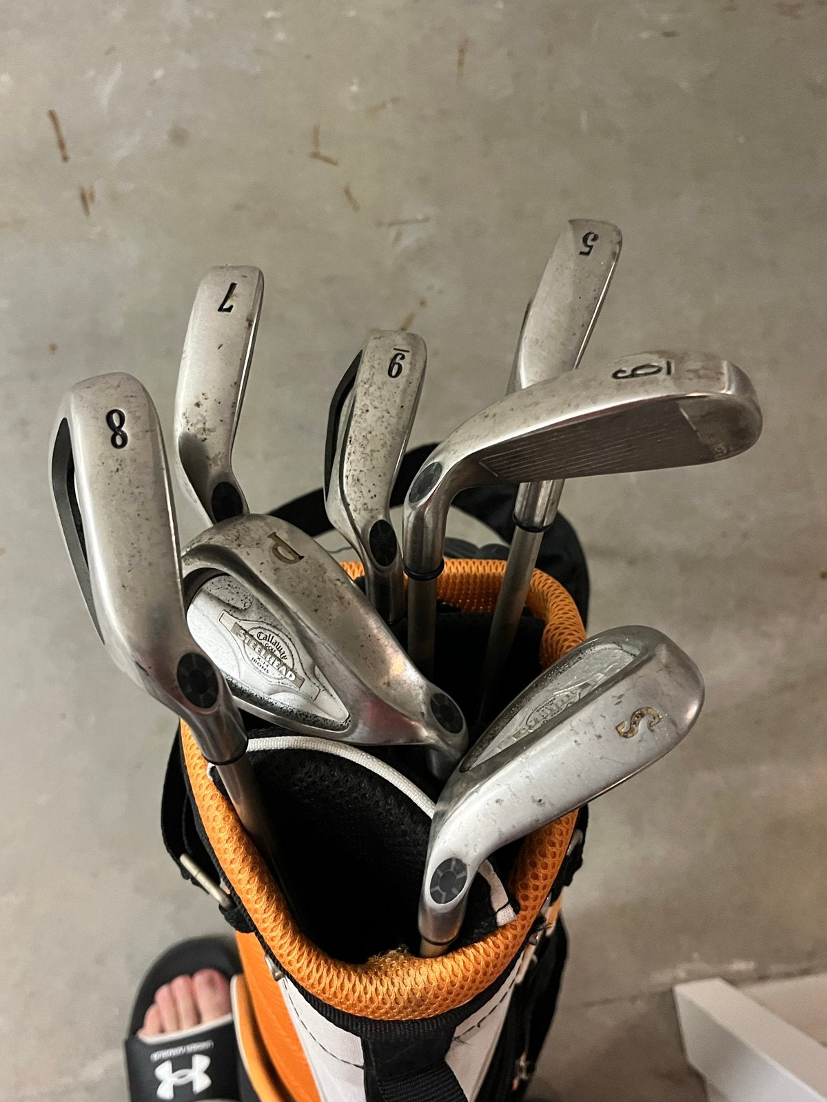 Callaway Golfset met tas - Steelhead X-14 Gems, Sport en Fitness, Golf, Ophalen of Verzenden, Gebruikt, Set, Callaway