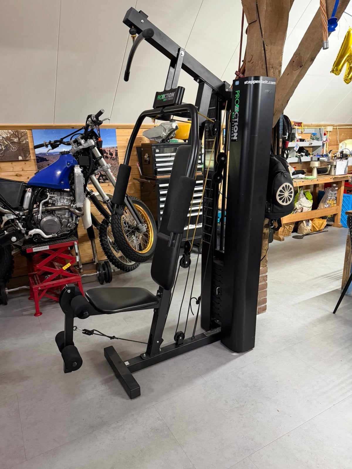 ProAction Fitness Multi-Gym / Krachtstation – Nieuwstaat, Ophalen, Zo goed als nieuw, Benen, Overige typen