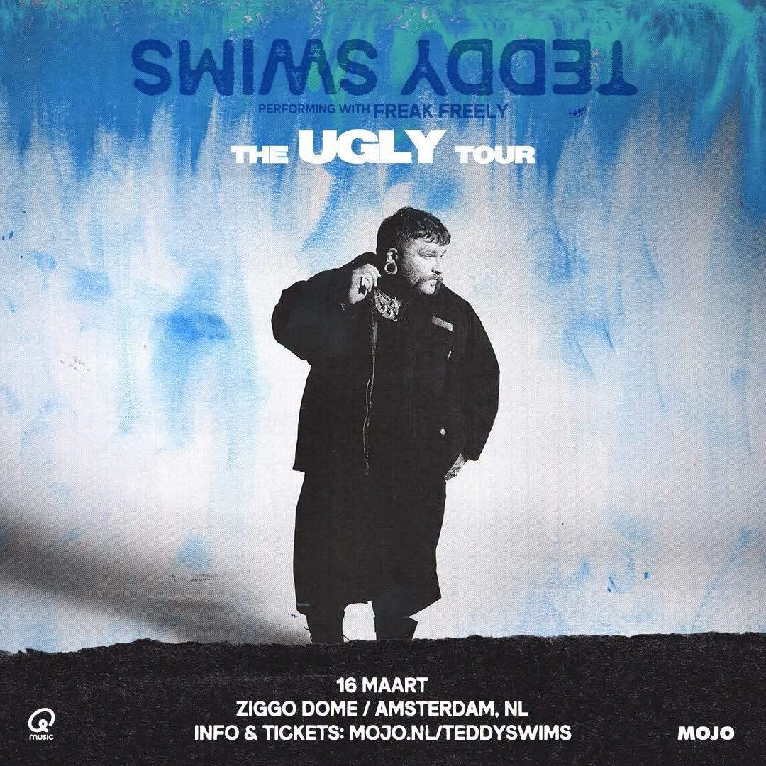 4 zitplaatsen Teddy Swims | Ziggo Dome | Di 16 maart, Drie personen of meer, Maart
