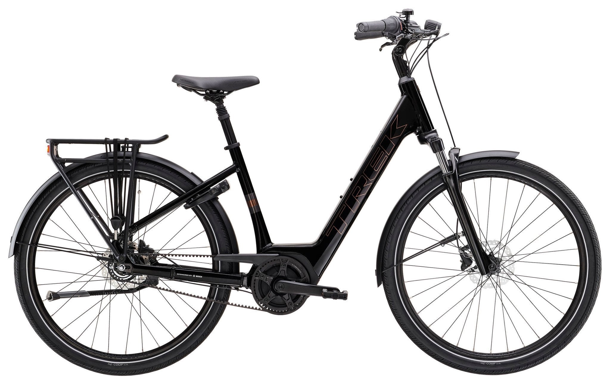 Trek District+ 2 belt zwart dames 38cm 27.5inch, Minder dan 47 cm, Nieuw, Overige merken