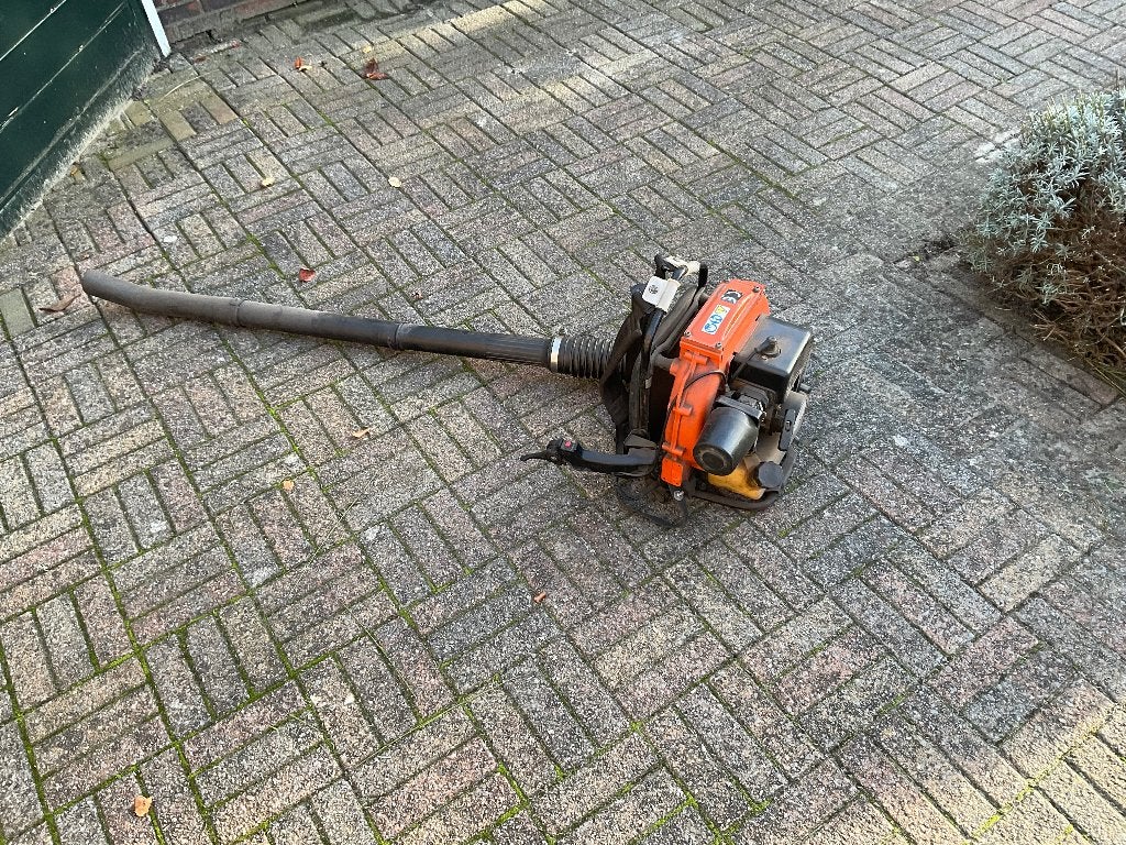 Bladblazer, Tuin en Terras, Ophalen, Benzine, Gebruikt, Ruggedragen