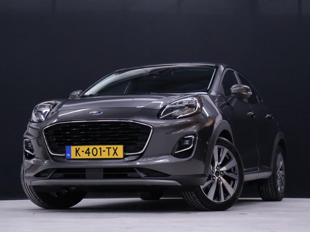 Ford Puma 1.0 EcoBoost Hybrid Titanium X [STOELVERWARMING, C, Auto's, Ford, Voorwielaandrijving, Stof, 23 km/l, Origineel Nederlands