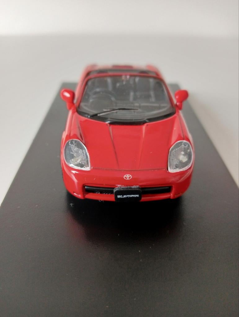 Rode Toyota MR2 modelauto - nieuw schaal 1:43, Hobby en Vrije tijd, Ophalen of Verzenden, Nieuw, Auto, Overige merken