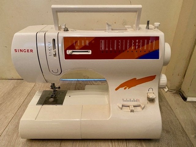 Naaimachine Singer 6412, Hobby en Vrije tijd, Ophalen, Gebruikt, Naaimachine, Singer