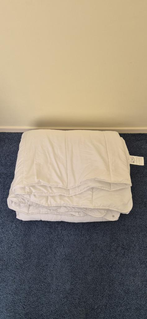 Dekbed zomer 240x220 tweepersoons, Ophalen, Wit, Deken of Dekbed, Nieuw
