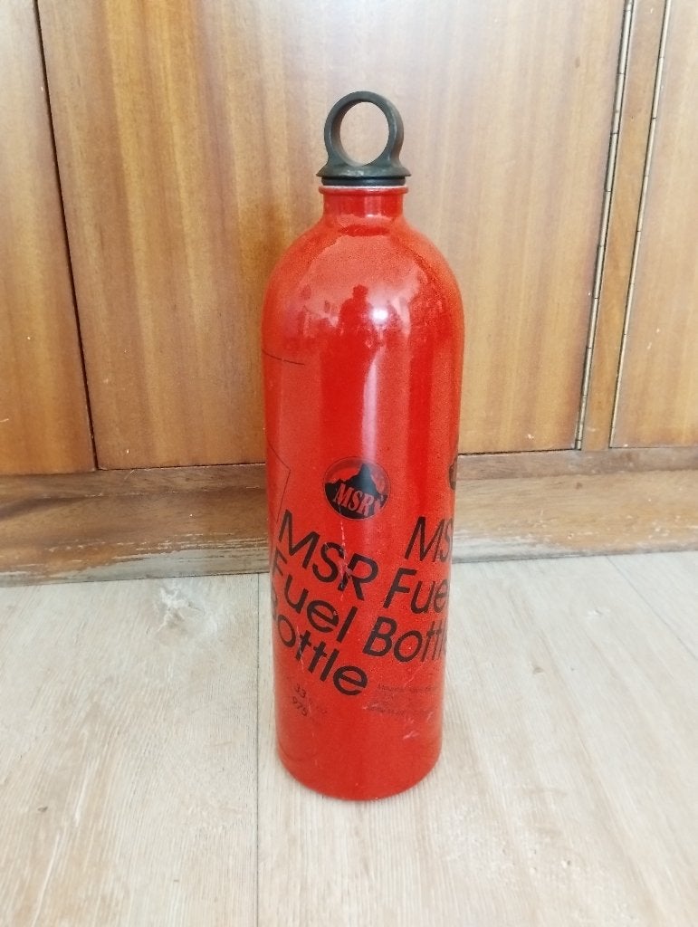 MSR Fuel Bottle 1 liter brandstoffles, Ophalen of Verzenden, Gebruikt