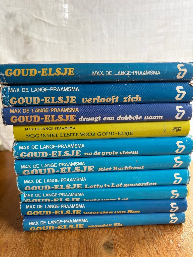 Goud-Elsje-serie,  door M. de Lange-Praamsma, Boeken, Ophalen of Verzenden, Gelezen