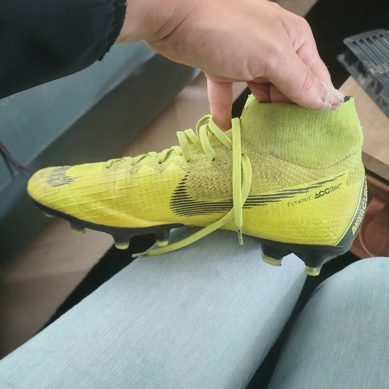 Nike Mercurial Superfly 360 voetbalschoenen - Maat 41, Ophalen of Verzenden, Gebruikt, Schoenen
