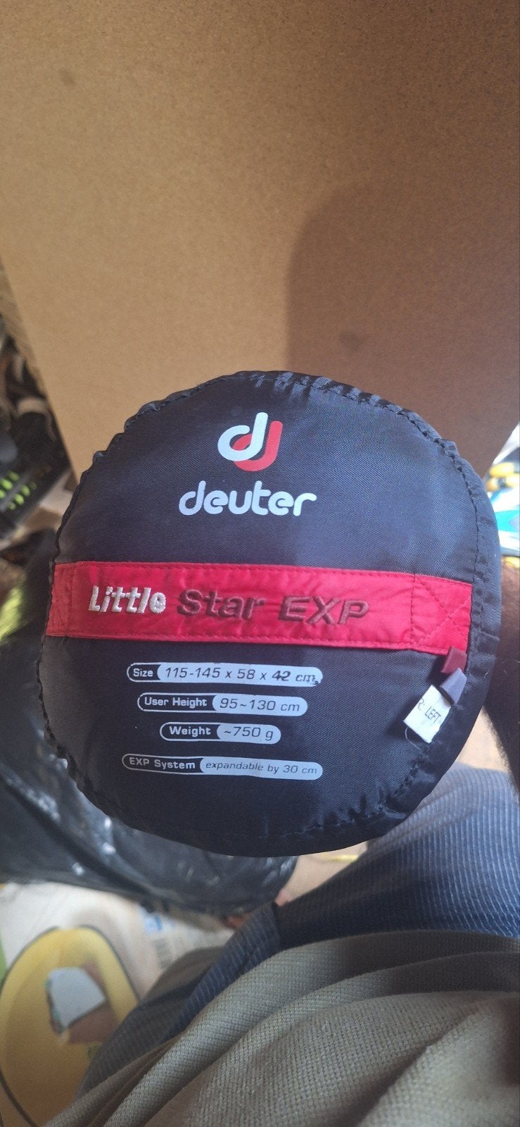 Deuter Little Star EXP Slaapzak Kinderen, Ophalen, Gebruikt