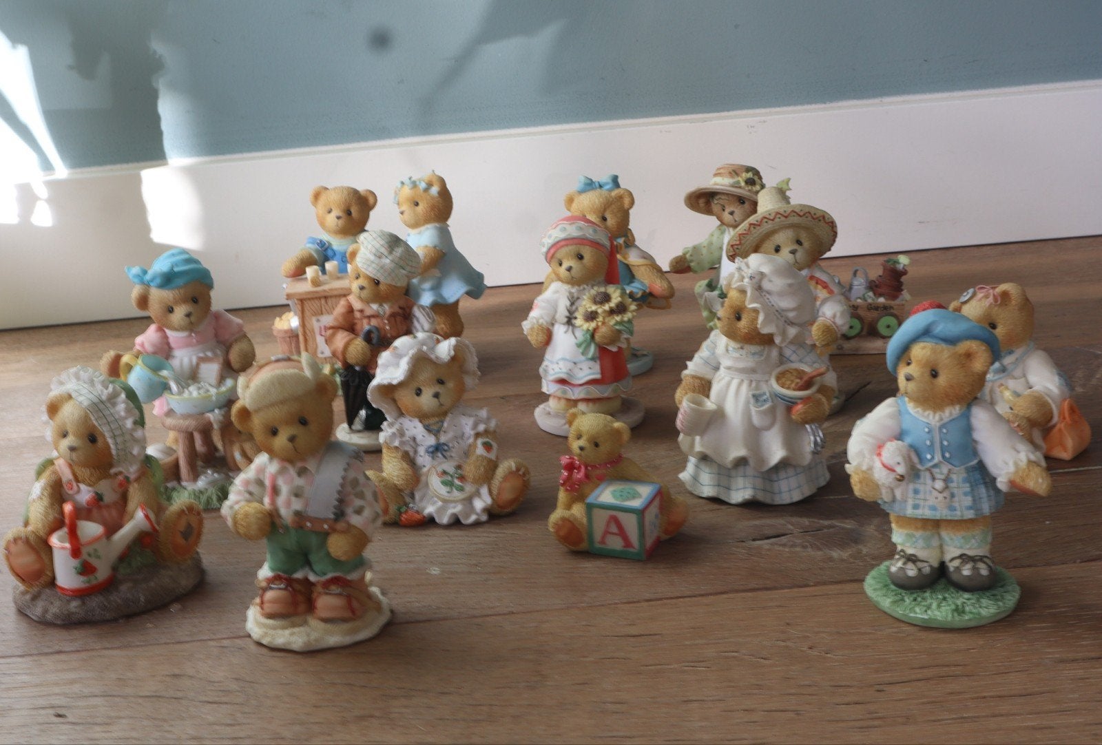 Verzameling Cherished Teddies Beeldjes, Verzamelen, Ophalen, Zo goed als nieuw, Beeldje, Cherished Teddies