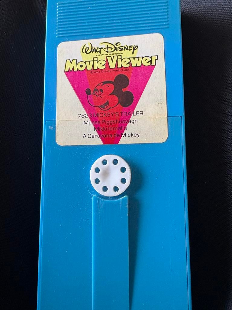 Vintage Walt Disney Movie Viewer Mickey's Trailer, Ophalen, Gebruikt, Jongen of Meisje