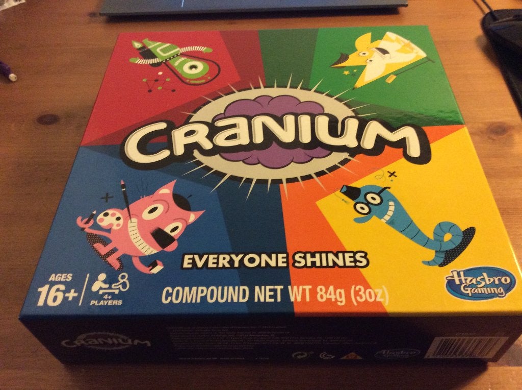 Cranium, everyone shines. Engelstalig spel. 16+ Als nieuw, Vijf spelers of meer, Ophalen of Verzenden, Zo goed als nieuw, HASBRO