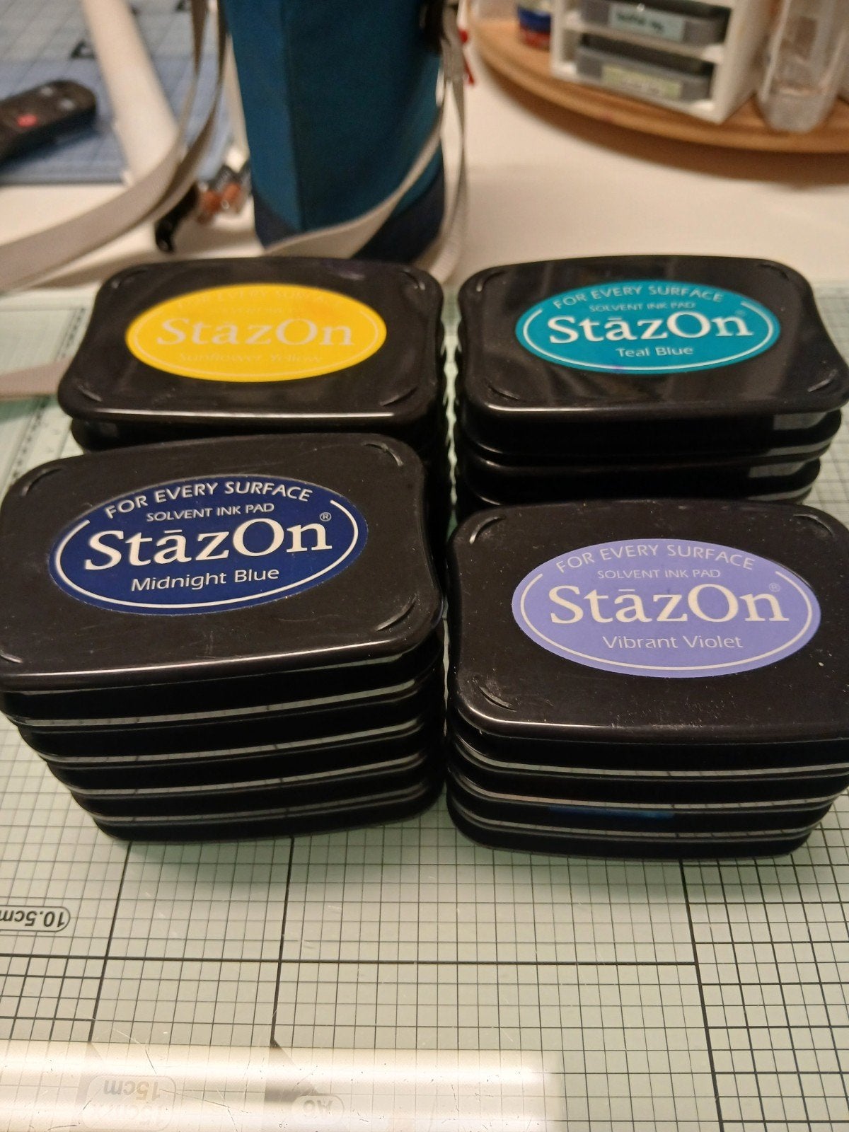 19 stazon pads en 20 navulflesjes, Ophalen of Verzenden, Overige thema's, Overige typen