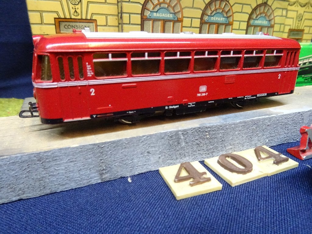 404=Marklin rail bus 3016-4018 van de Duitse spoorwegen.227, Hobby en Vrije tijd, Modeltreinen | H0, Wisselstroom, Ophalen of Verzenden