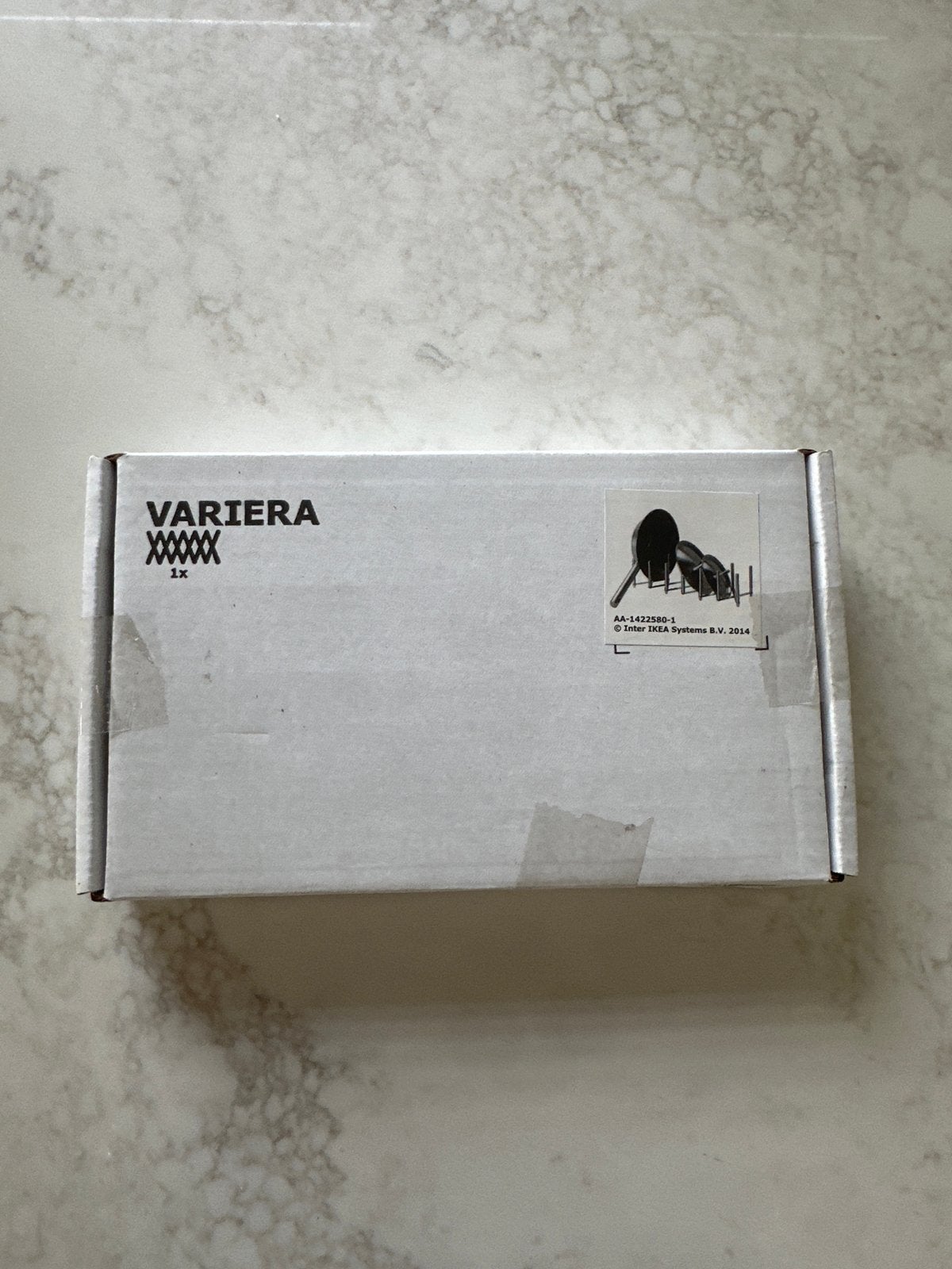 IKEA VARIERA dekselhouder - Nieuw in doos, Huis en Inrichting, Bordenrek, IKEA, Ophalen of Verzenden, Metaal