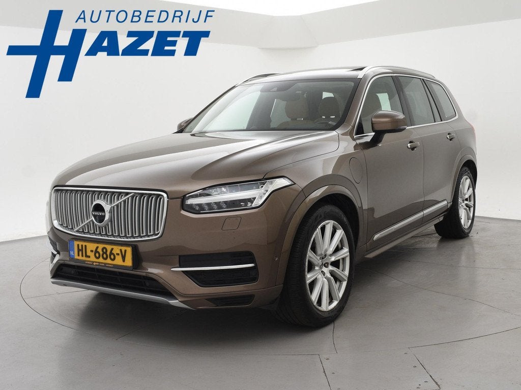 Volvo XC90 2.0 T8 TWIN E INSCRIPTION + BOWERS & WILKINS | LU, Auto's, Gebruikt, 320 pk, 7 stoelen, Bedrijf
