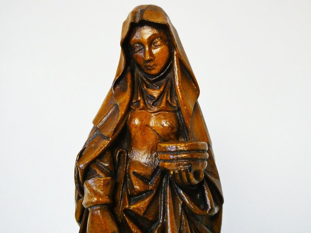 Beeld H. Elisabeth Hongarije Patrones met bedelaar, Ophalen of Verzenden