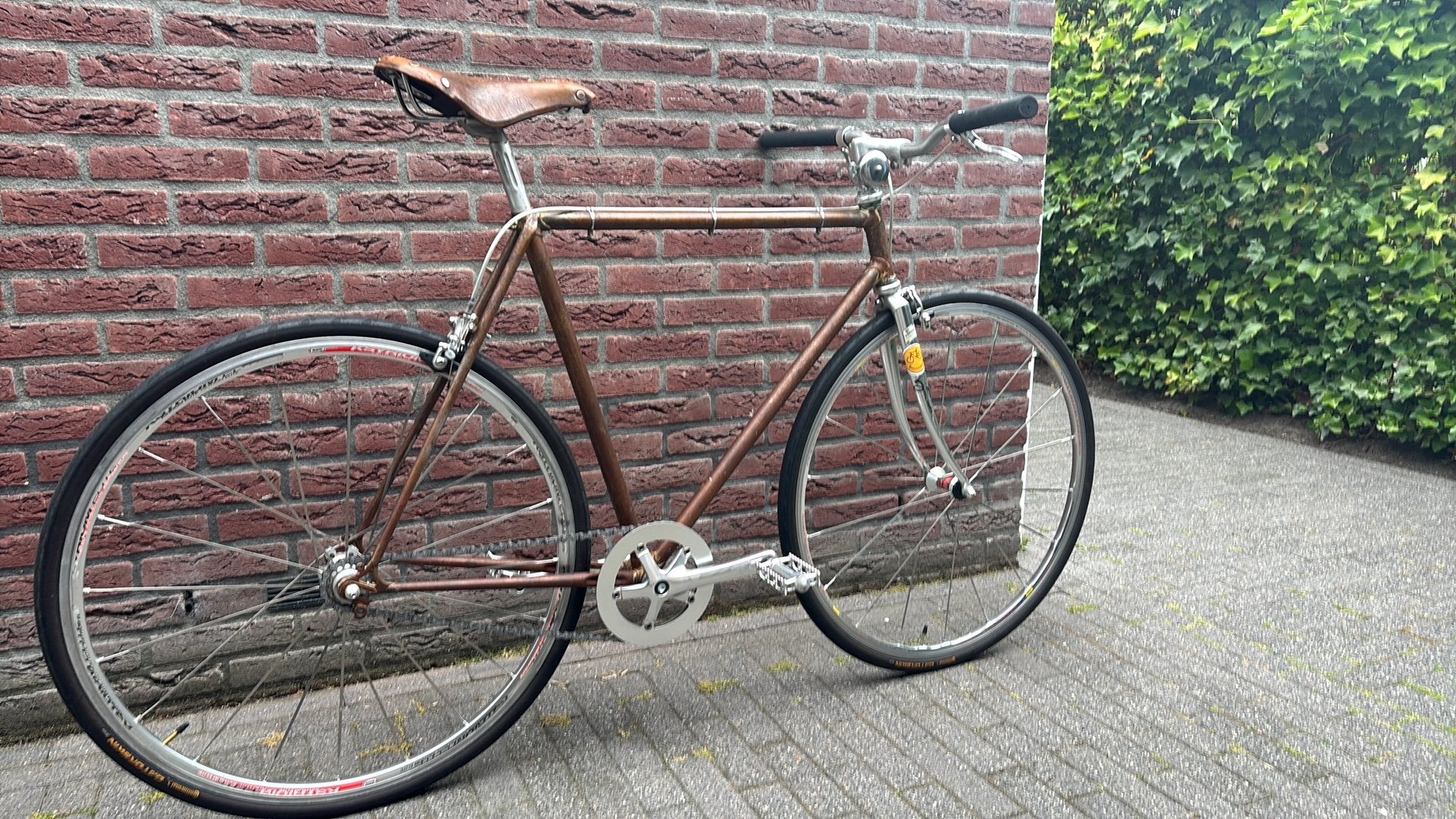 stadscruiser, fixie, single speed, racefiets, Minder dan 10 versnellingen, Staal, 57 tot 61 cm, Ophalen