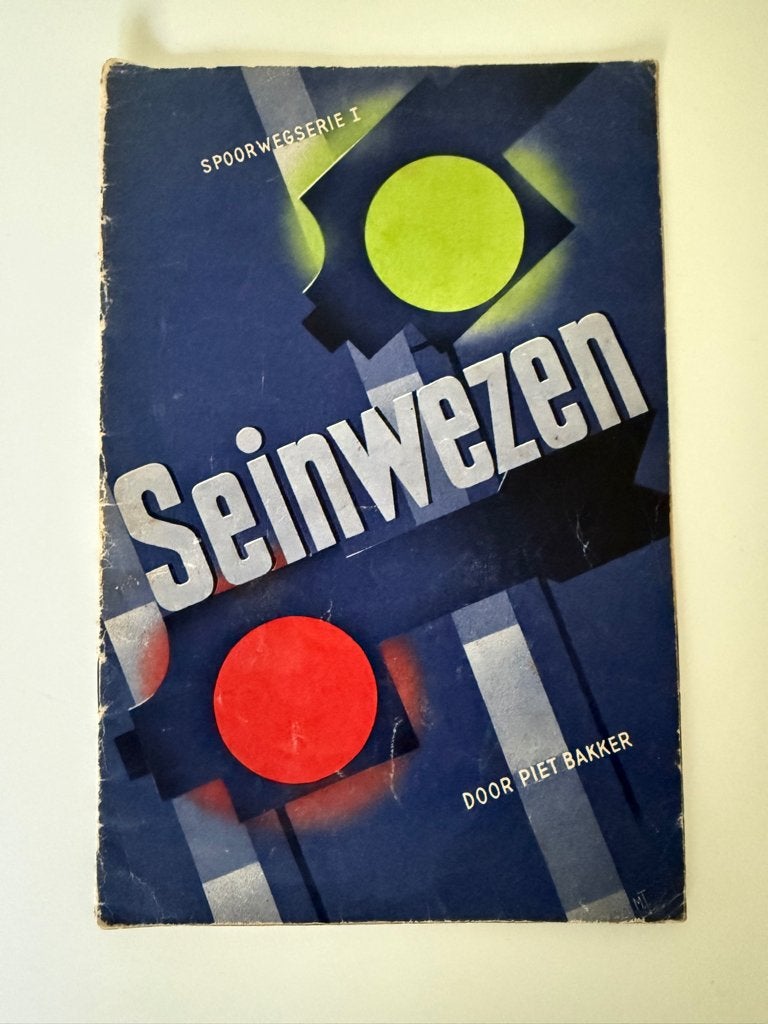 Boekje NS Seinwezen (Piet Bakker), Ophalen of Verzenden, Gebruikt, Trein, Boek of Tijdschrift