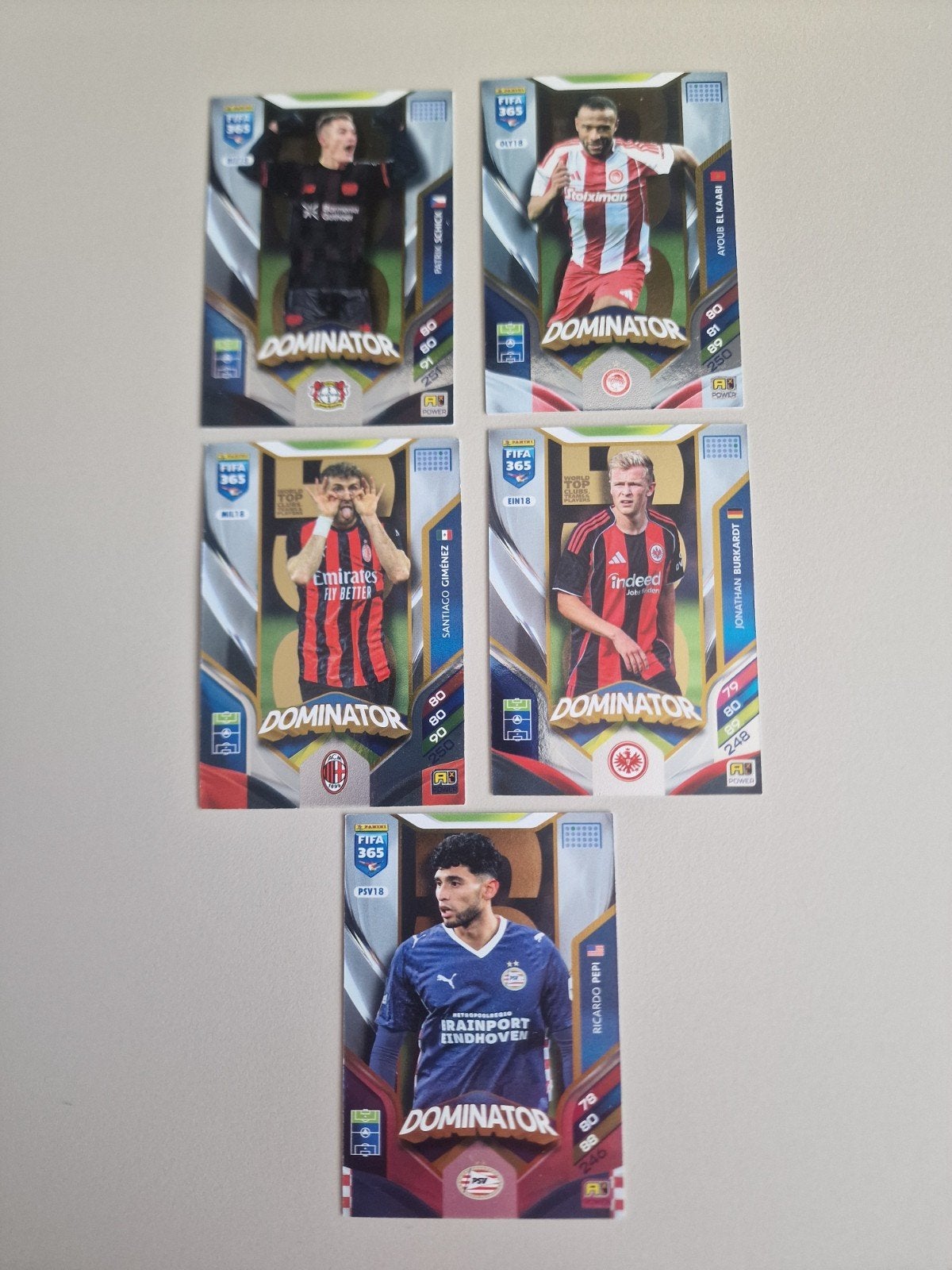 FIFA 365 Adrenalyn XL 2024 Dominator kaarten, Verzamelen, Ophalen, Zo goed als nieuw, Feyenoord, Spelerskaart