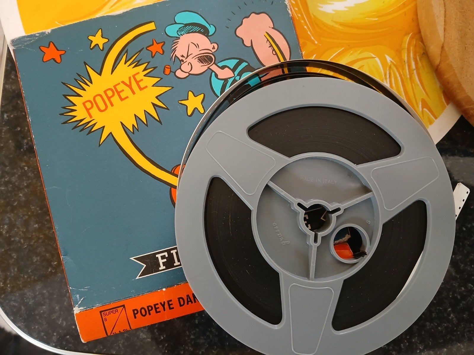 Popeye 8mm film - Vintage tekenfilm, Ophalen of Verzenden, 8mm film