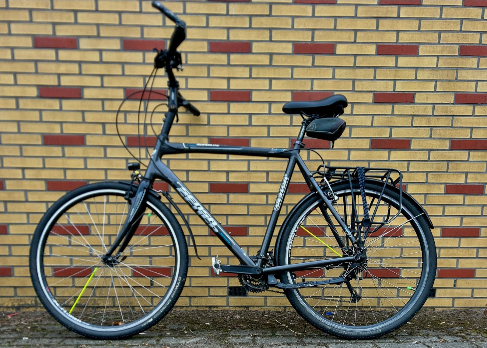 Sensa Superlite Hybride Fiets - Perfect voor Dagelijks Gebru, Overige merken, 28 inch, Gebruikt, Velgrem