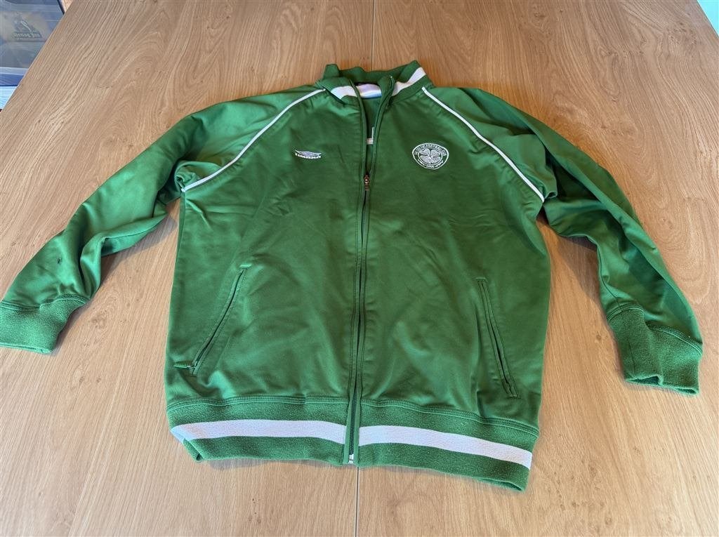 Celtic Trainingsjack - Maat M, Ophalen of Verzenden, Zo goed als nieuw, Blauw