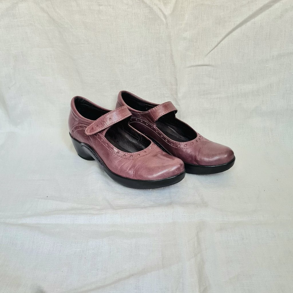 Wolky mauve roze/paarse leren Mary Jane-schoenen, Wolky, Schoenen met lage hakken, Ophalen of Verzenden, Roze