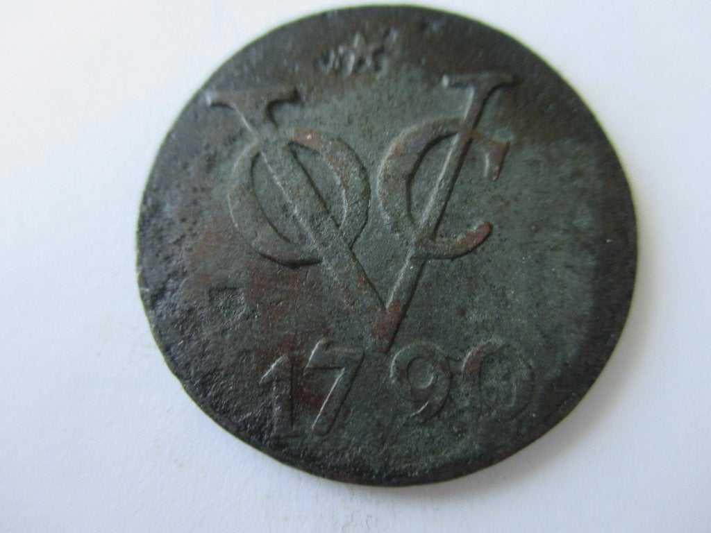 Dubbele VOC duit Utrecht 1790, Ophalen of Verzenden, Vóór koninkrijk, Overige waardes, Losse munt