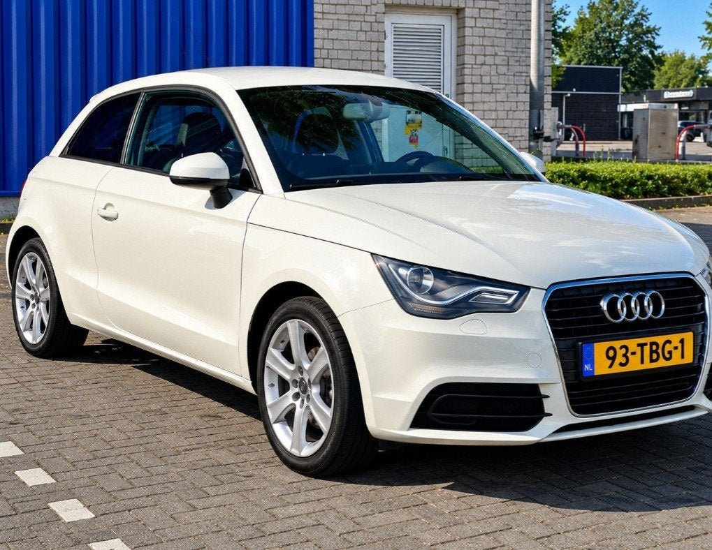 audi a1 automaat, Auto's, Automaat, Stof, A1, Wit