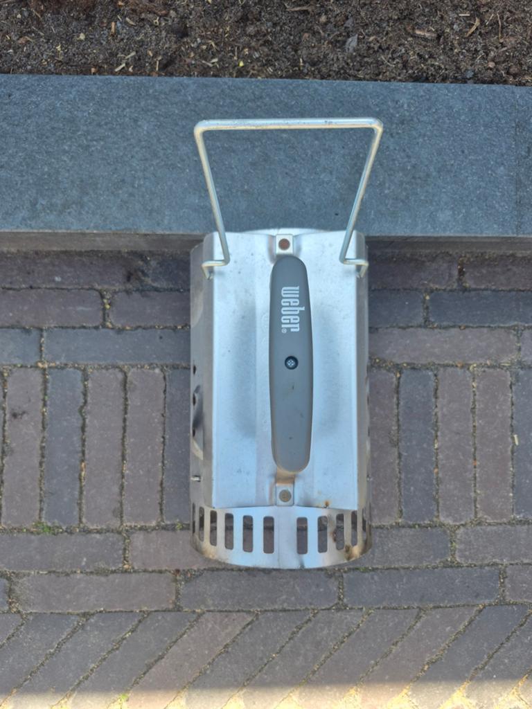 Weber Rapidfire Houtskoolstarter, Ophalen of Verzenden, Gebruikt, Weber