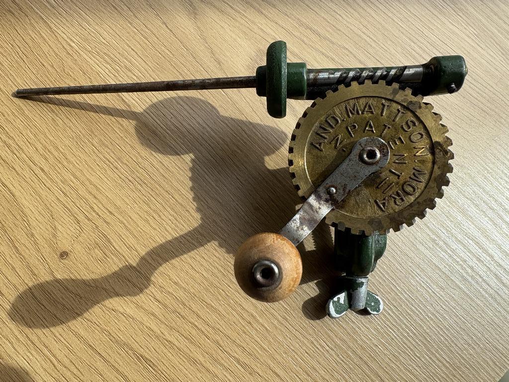 Spoelwinder A. Mattson Mora weven handspoel spoelenopwinder, Ophalen of Verzenden