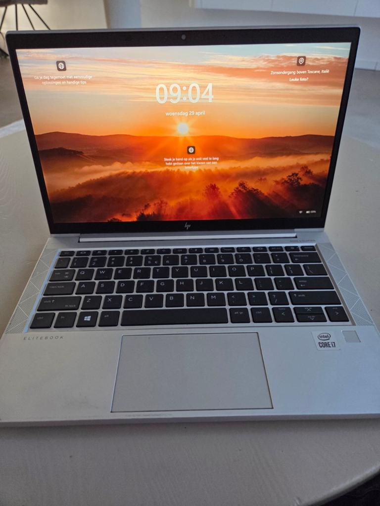 HP Elitebook 830 G7 i7 met privacy screen!, Computers en Software, Windows Laptops, Hp, HDD, Qwerty, 13 inch