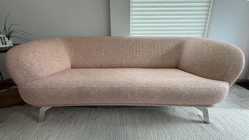 Leolux Flint 2,5 zitsbank, Huis en Inrichting, Ophalen, Gebruikt, Minder dan 75 cm, 150 tot 200 cm