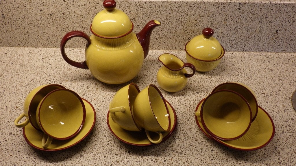 mooi retro koffieservies van Bavaria, Verzamelen, Retro, Ophalen of Verzenden, Huis en Inrichting