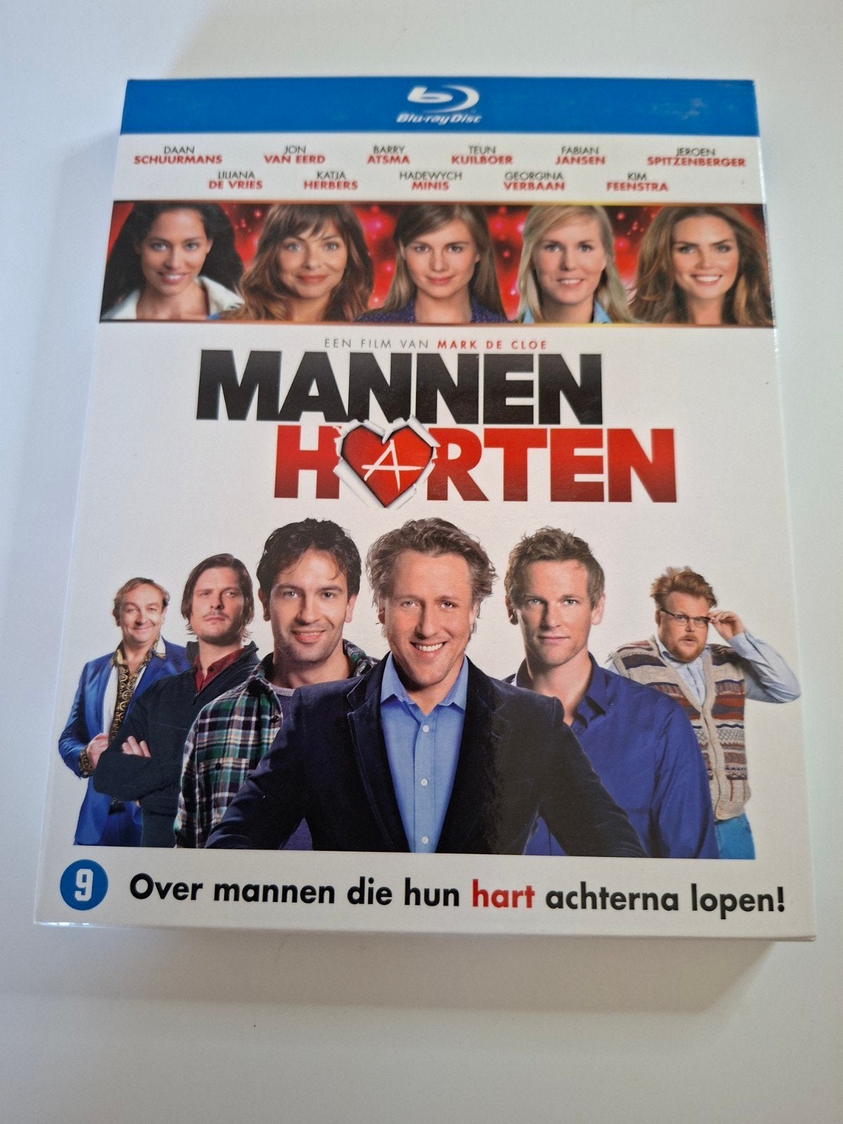 Mannen Harten - Blu-ray Disc, Cd's en Dvd's, Blu-ray, Film, Zo goed als nieuw, Blu-ray, Drama