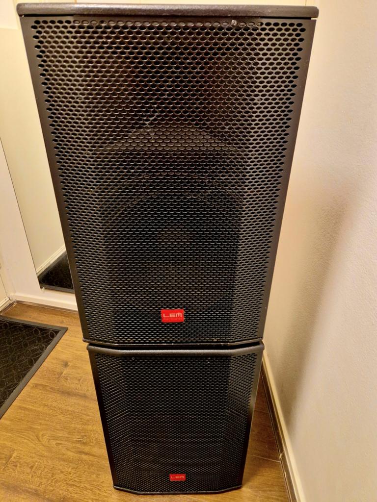 Lem T5A Titanium Active tops., Ophalen, 120 watt of meer, Front, Rear of Stereo speakers, Overige merken