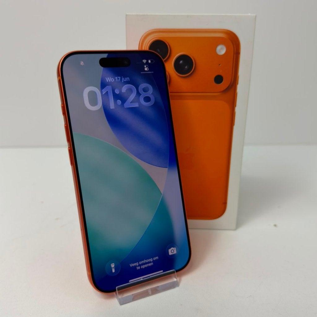 Apple iPhone 17 Pro 256GB Cosmic Orange 100% | Nieuwstaat, Apple, Gebruikt, Support@apple.com, One Apple Park Way
Cupertino, CA 95014
United States