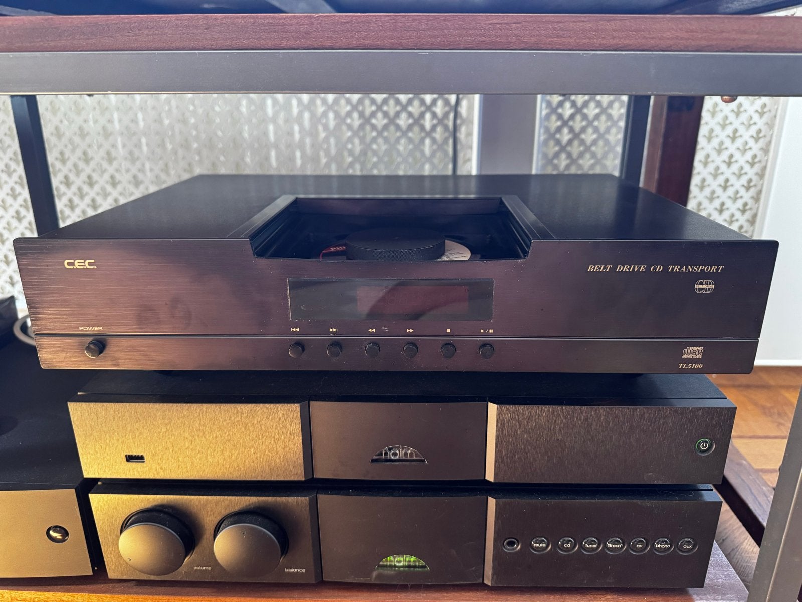 CEC TL5100 CD Transport - High-End Belt Drive CD-speler, Ophalen of Verzenden, Zo goed als nieuw, Overige merken