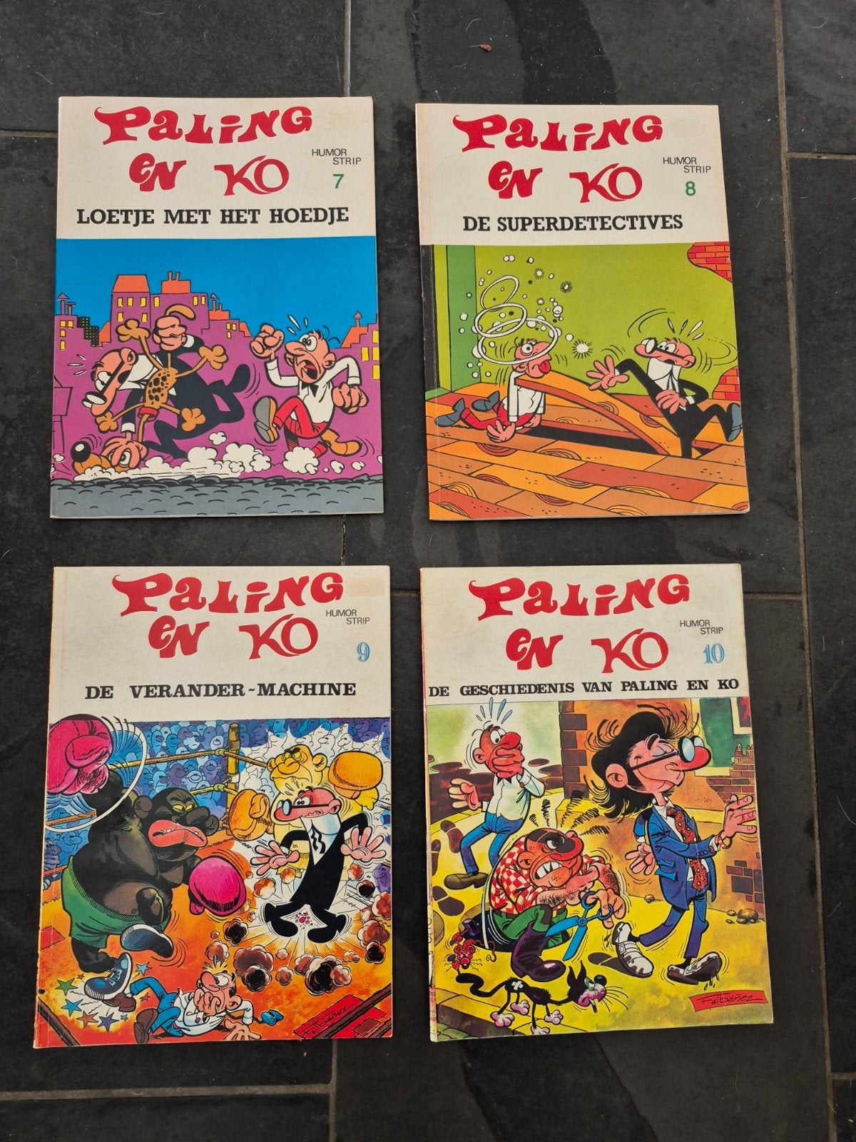 Paling en Ko, Meerdere stripboeken, Ophalen of Verzenden, Gelezen