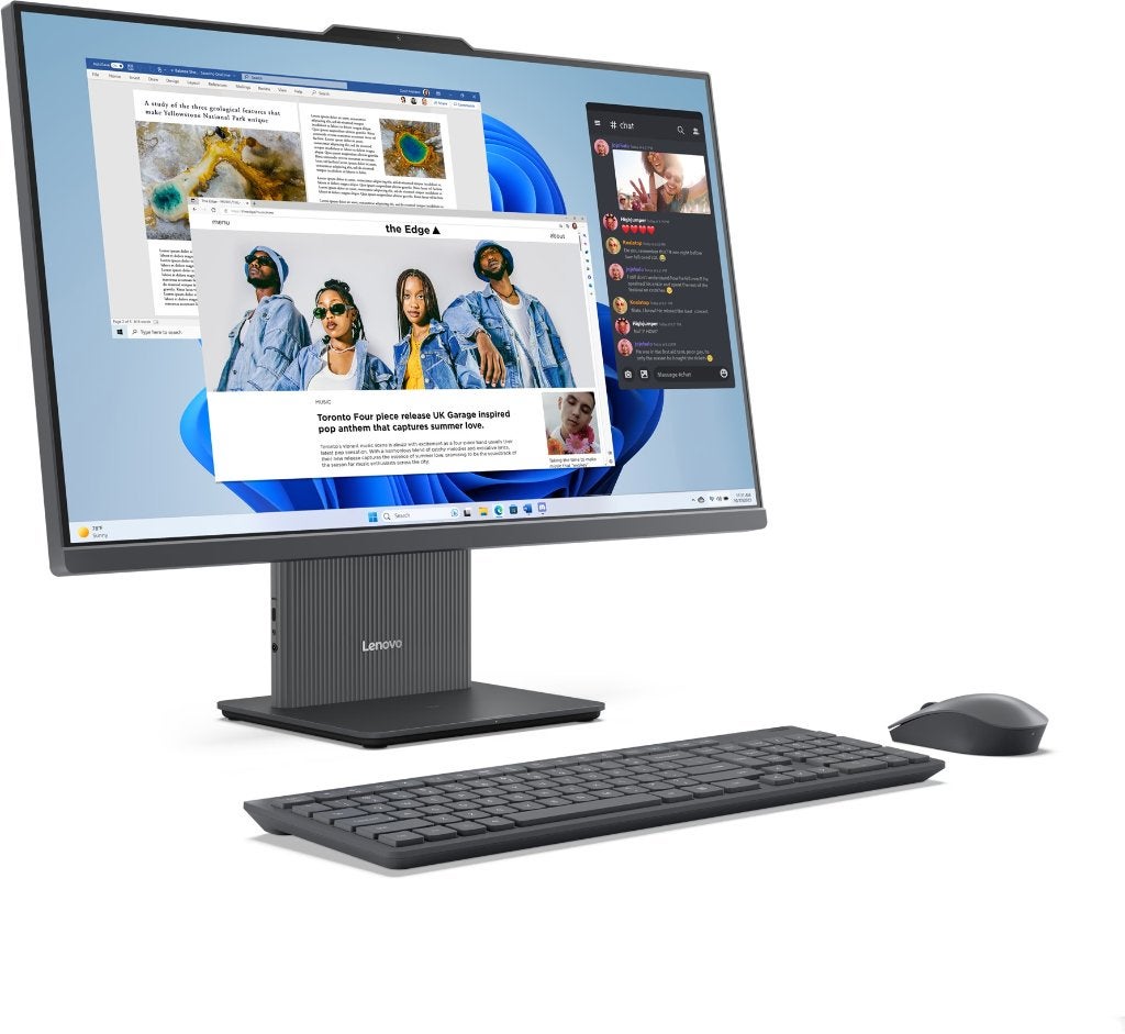 Lenovo All in One Desktop PC 27inch, Computers en Software, Desktop Pc's, Ophalen, Met monitor, 512 GB, Zo goed als nieuw