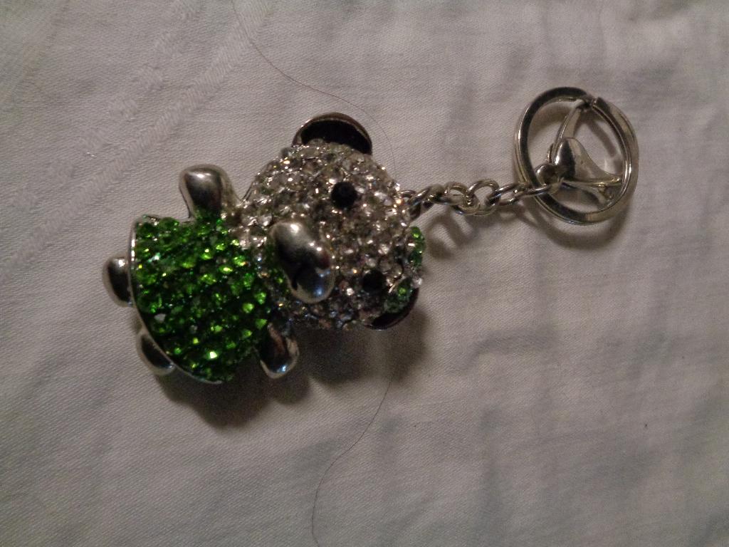 strass beer als sleutel hanger, Verzamelen, Sleutelhangers, Ophalen of Verzenden, Nieuw, Dier of Natuur