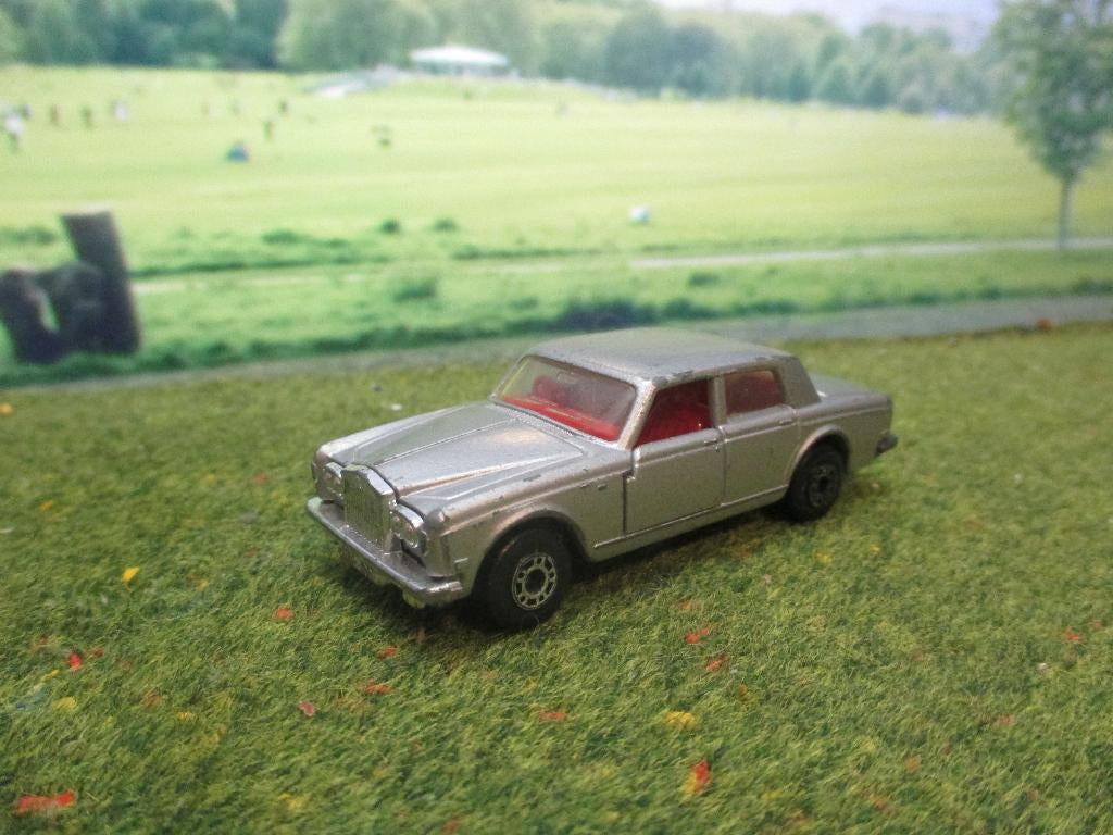 1:67 Rolls Royce Silver Shadow Matchbox MB62 1979-8 Silver, Ophalen of Verzenden, Gebruikt, Auto