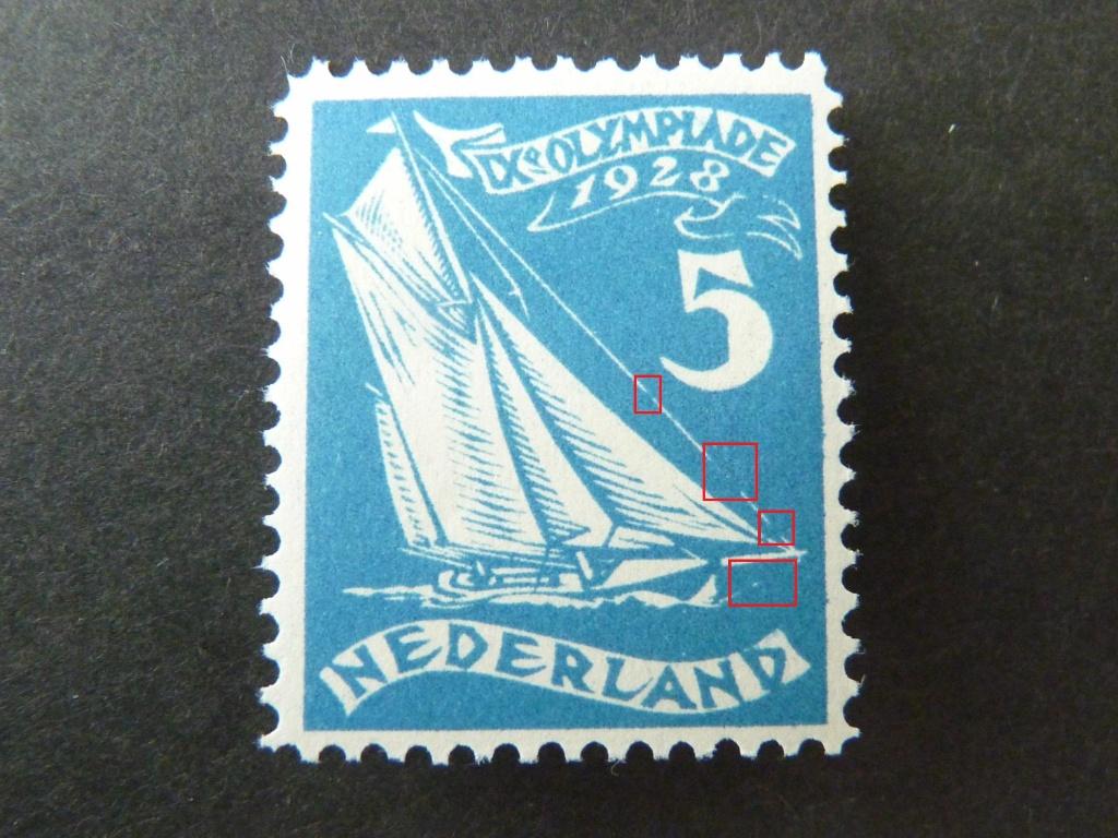 plaatfout  215, ongebruikt., Postzegels en Munten, Postzegels | Nederland, Verzenden, T/m 1940, Postfris