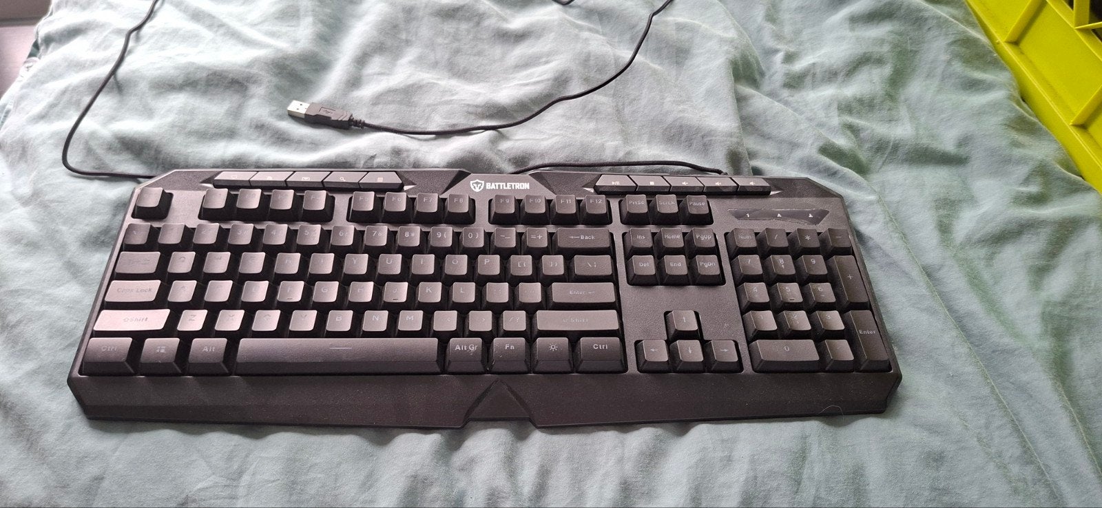 Battletron Gaming Toetsenbord - Bedraad, Qwerty, Computers en Software, Toetsenborden, Battletron, Gebruikt, Gaming toetsenbord