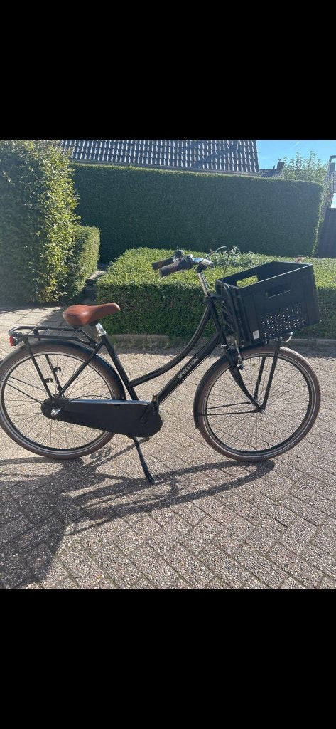 Cargo fiets met 3 versnellingen en mand, Fietsen en Brommers, Ophalen, Gebruikt, 26 inch of meer, Handrem