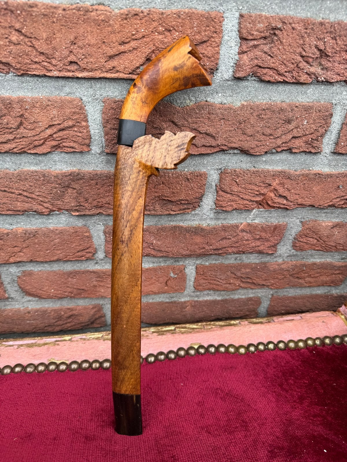 Antieke Indonesische Badik/Badek met hoornen details, Ophalen of Verzenden, Overige soorten, Azië, Mes of Dolk