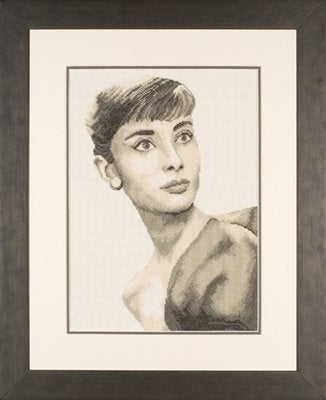 Borduurpakket Audrey hepburn 35014, ., Nieuw, Ophalen of Verzenden, .